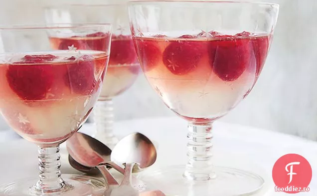 Prosecco-Gel De Zmeură Cor9e