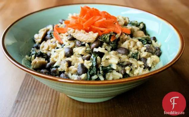 Tahini Orez Cu Lămâie Și Fasole