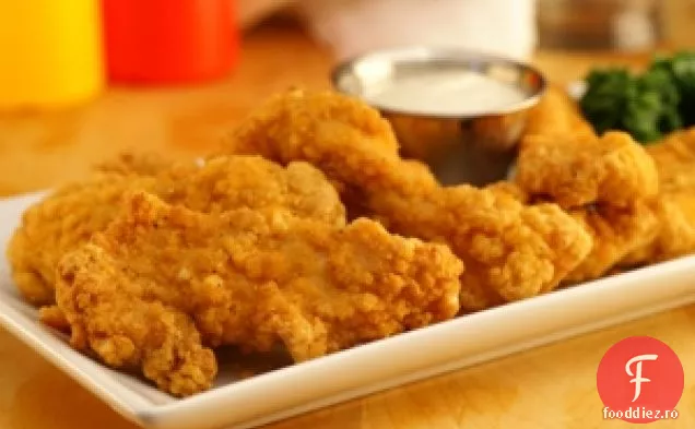 Oferte de pui cu crustă de salvie cu conținut scăzut de carbohidrați și chipsuri de Kale