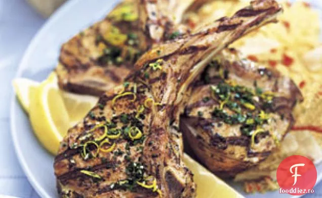 Cotlet De Vițel Cu Lămâie-Pătrunjel La Grătar