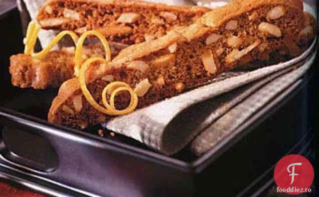 Biscotti cu miere, anason și migdale