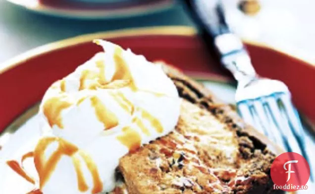 Semifreddo de dovleac și Pecan cu sos de Caramel