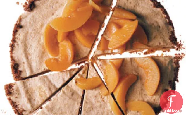 Peach Praline Semifreddo cu Amaretti