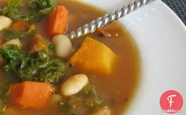 Supă De Legume Prăjite Și Varză