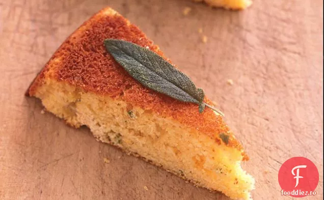 Pâine de porumb cu salvie și miere