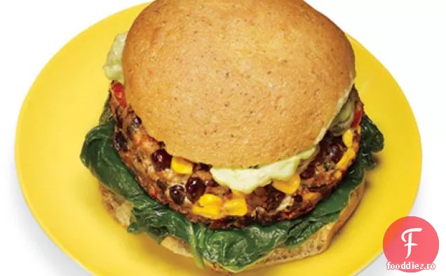 Burger De Fasole Neagră-Porumb