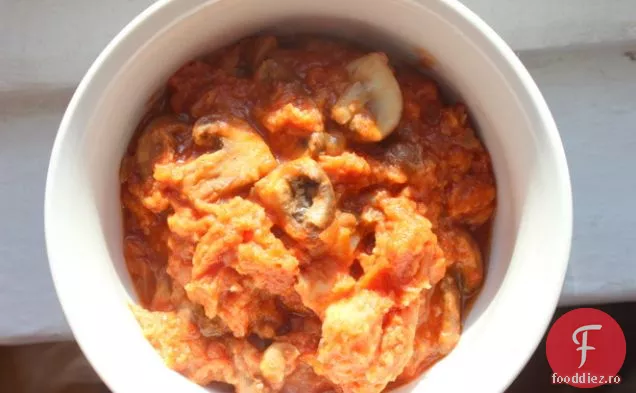 Supă De Pâine Cu Roșii De Ciuperci Înainte