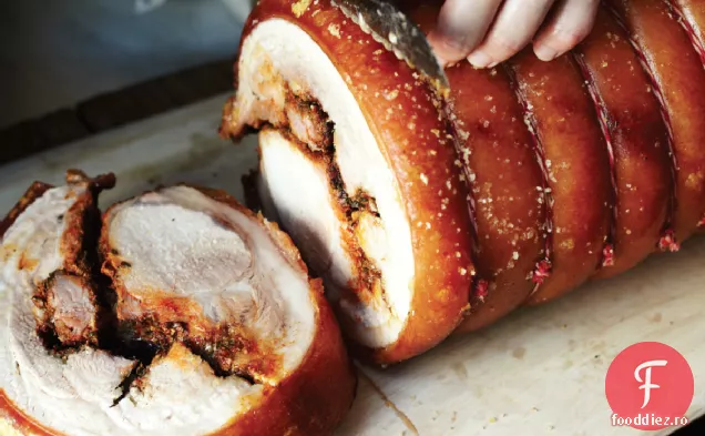 Porchetta Cubaneză Frecată Cu Chimen