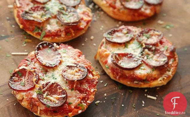 Cea Mai Bună Pizza Cu Pepperoni Cu Brioșă Engleză