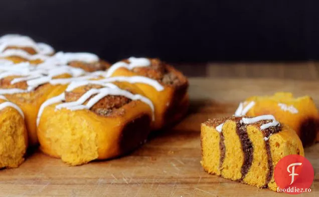 Dovleac Dulce Swirl Chifle