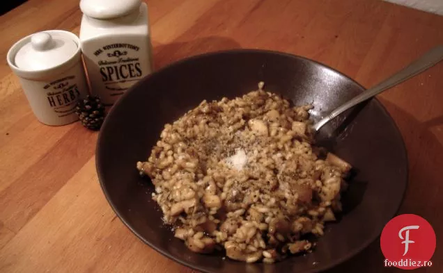 Risotto Cu Ciuperci Cremoase