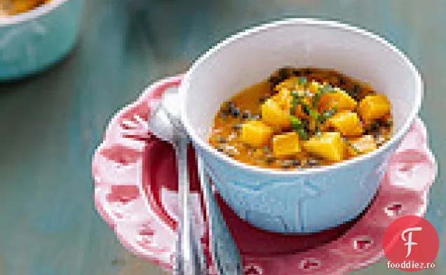 Panna Cotta de nucă de cocos cu fructe de pasiune și mango