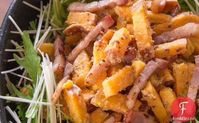 Salată De Slănină Cu Cartofi Dulci