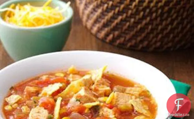 Supă De Tortilla De Pui Din Sud-Vest
