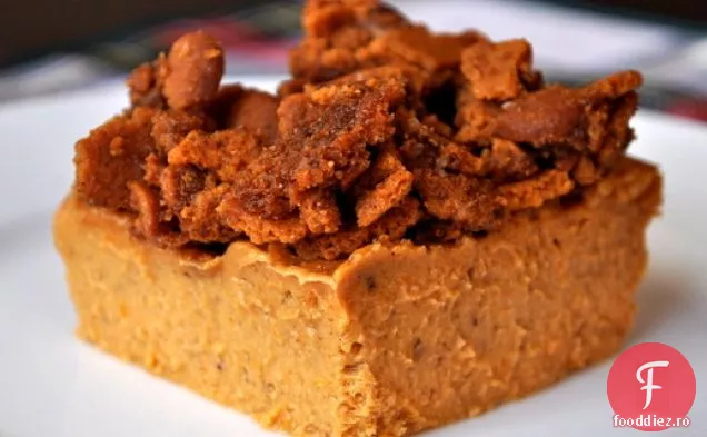 Cremă de dovleac cu Crumble de prăjituri
