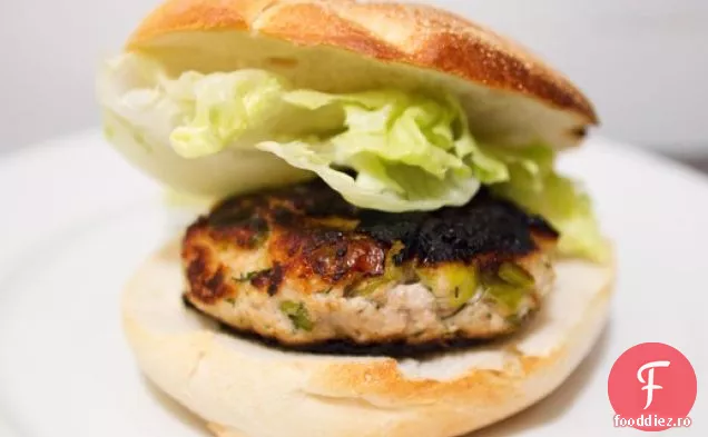 Burgeri Turcia-Ricotta cu praz și mărar