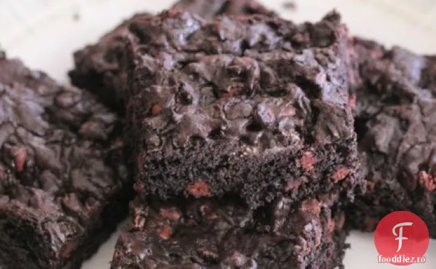Brownies Cu Ciocolată Oreo Cu Mentă
