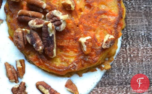 Clatite Cu Tort De Morcovi Cu Crema De Portocale Dulci