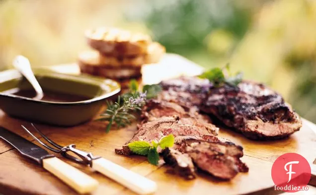 Picior de miel la grătar