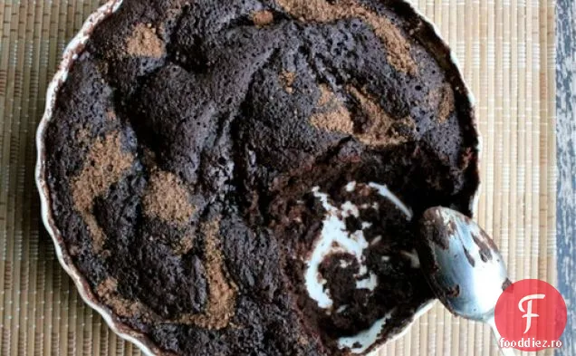 Tort Cu Microunde Cu Ciocolată Fudgy De 5 Minute