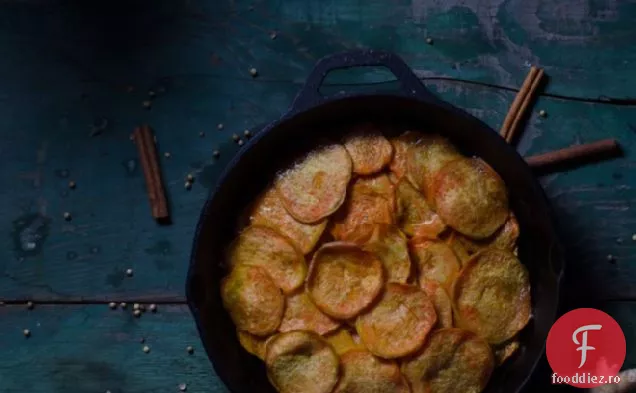 Cartofi dulci Anna cu ghee condimentat