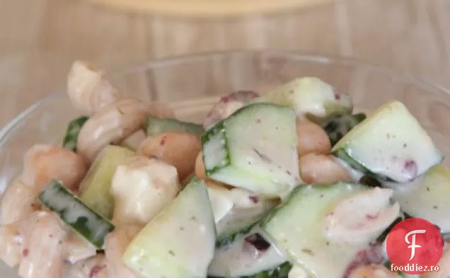 Salată Cremoasă De Paste De Castraveți În Stil Grecesc Feta