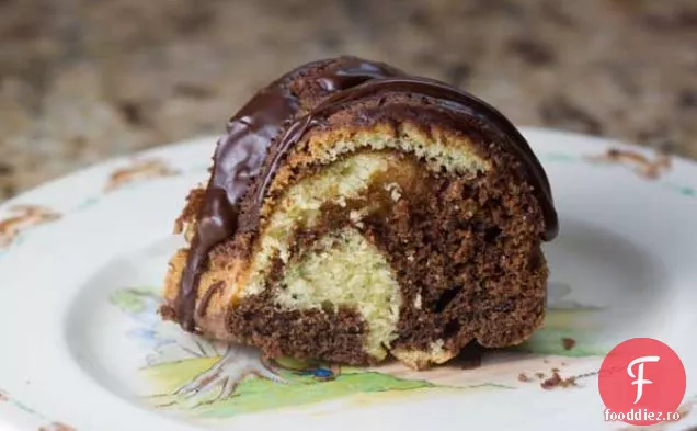 Tort Mini Bundt Marmorat
