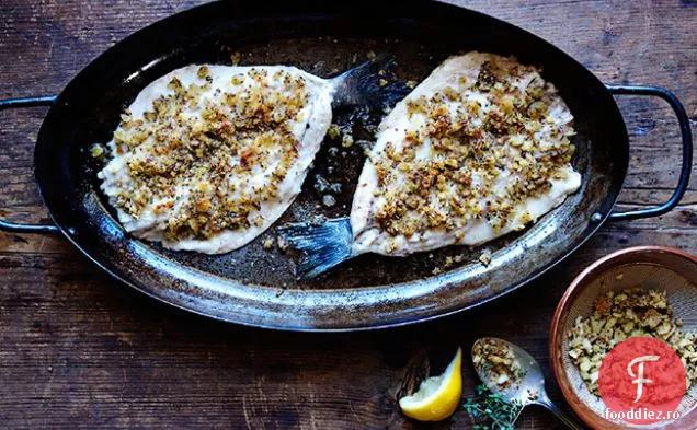 Branzino Cu Crustă De Muștar
