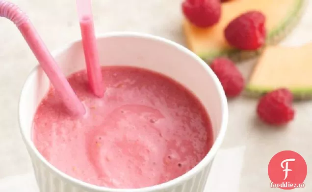 Smoothie-Uri De Pepene Galben-Zmeură
