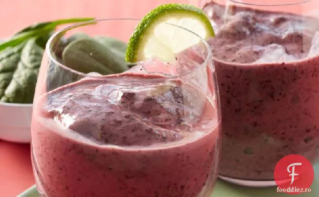 Smoothie-Uri De Rodie Cu Afine Cu Spanac