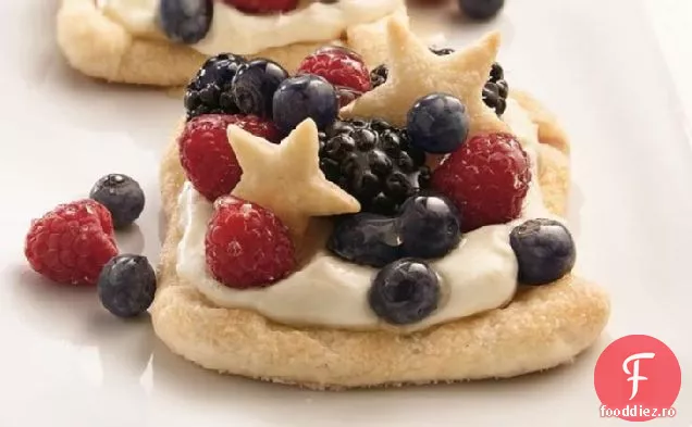 Berry-Lemon Cheesecake Pătrate