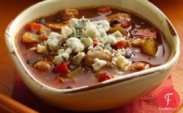 Slow-Aragaz Buffalo Chicken Chili