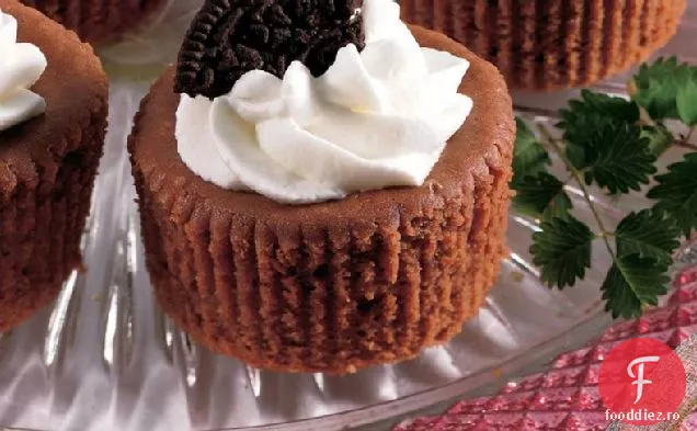 Mini Cheesecakes Cu Ciocolată