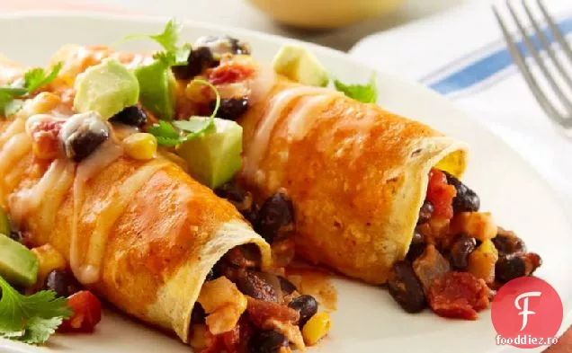 Enchiladas De Fasole Neagră