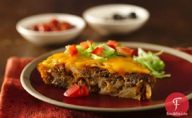 Plăcintă Taco Imposibil De Ușoară