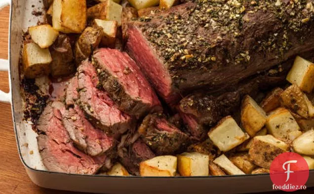 Filet De Vită Prăjit, Cu Ierburi