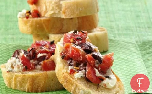 Bruschetta Cu Brânză De Capră
