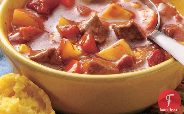 Tocană De Vită Cu Bacon-Chili
