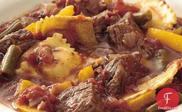 Tocană italiană de vită și Ravioli
