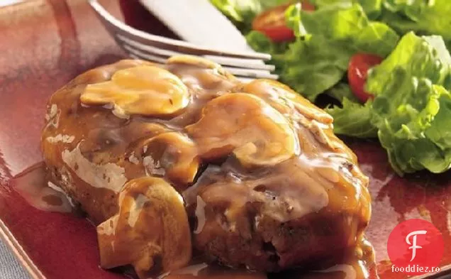 Fripturi De Ciuperci Salisbury Cu Ierburi