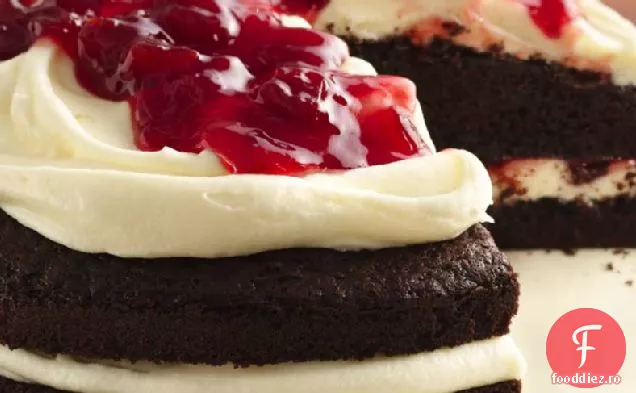 Cireșe fără Gluten și cremă Devil ' s Food Cake