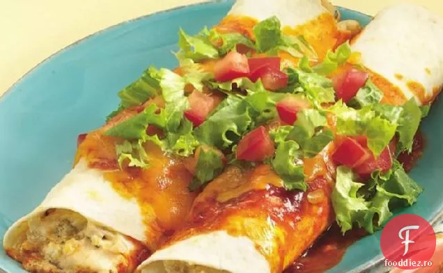 Enchiladas picante de pui pentru doi