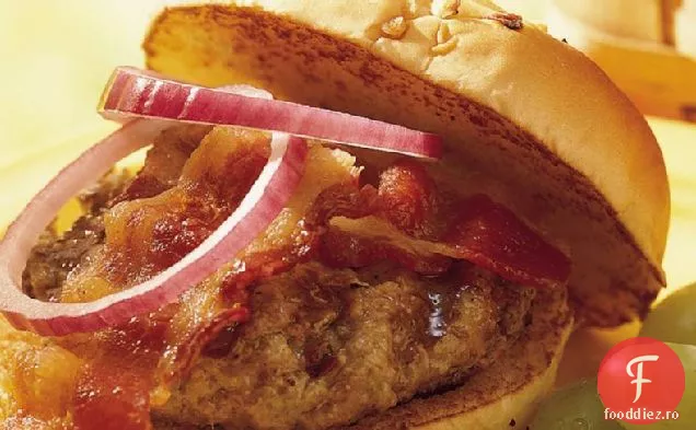 Burgeri De Curcan Cu Brânză Albastră La Grătar