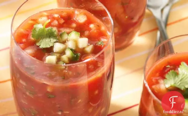 Gazpacho De Roșii Prăjite La Foc