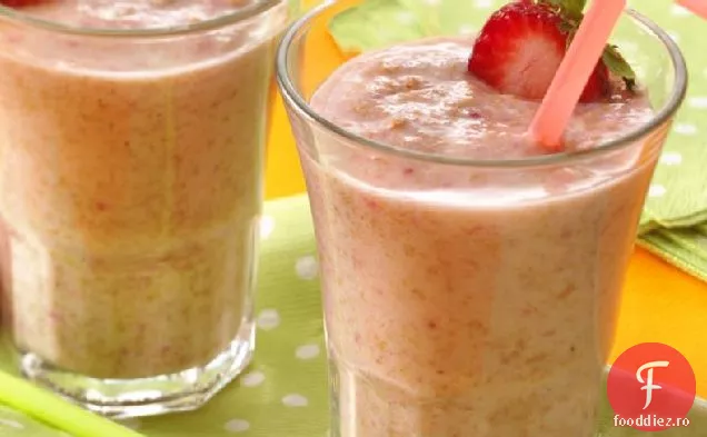 Smoothie-Uri De Căpșuni Fiber One Pentru Căpșuni