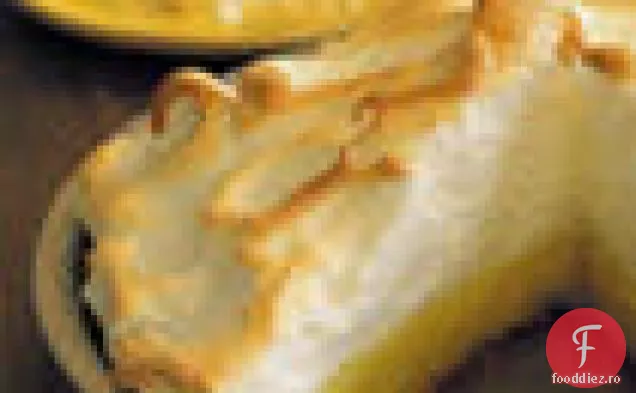 Plăcintă cu bezea de lămâie cu o crustă Graham Cracker