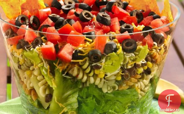 Salată De Petrecere Mexicană Stratificată