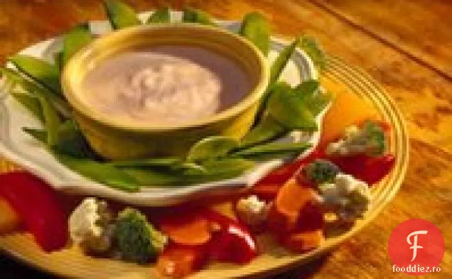 Dip iaurt picant cu legume