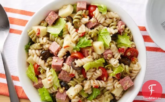 Salată Rapidă De Paste Antipasto
