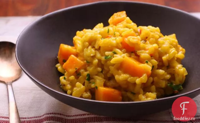 Risotto de dovlecei și șofran